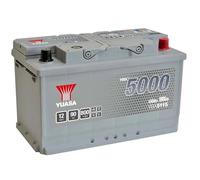 Yuasa YBX5115 12V 90Ah 800CCA Silver Sealed Maintenance Free High Performance Car Battery