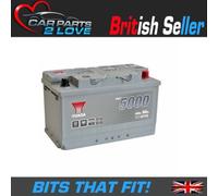 Yuasa YBX5115 12V 90Ah 800CCA Silver Sealed Maintenance Free High Performance Car Battery