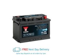 Yuasa YBX7096 EFB Start Stop Battery 700 CCA 75Ah 3 Year Warranty