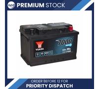 Yuasa YBX7100 EFB Start Stop Plus Battery - 3 Year Warranty