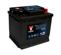 Yuasa YBX9012 12V 50Ah 520 CCA AGM Start Stop Plus Car/Vehicle Battery