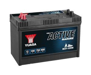 Yuasa YBXM31-100S 12V 100Ah 750CCA Maintenance Free High Performance Marine Battery
