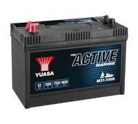 Yuasa YBXM31-100S 12V 100Ah 750CCA Marine Battery | 750 CCA, Reliable & Durable, High Performance, Heavy-Duty Design