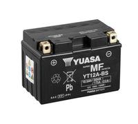 Yuasa Yt12A-Bs 12V 10Ah 175Cca Agm Maintenance Free Motorcycle Battery