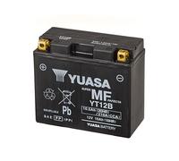 Yuasa YT12B 12V 210 CCA Maintenance Free AGM VRLA Motorbike Battery | 10.5 Ah Capacity, Increased Cranking Power, Vibration & Corrosion Resistant, Perfect for Motorcycles & ATVs