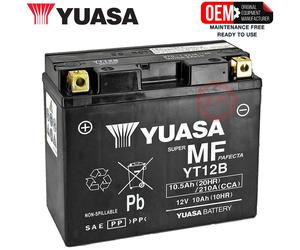 Yuasa YT12B-BS Sealed Original Battery Cagiva Navigator 1000 2000-2005