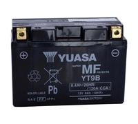Yuasa Battery Yuasa YT9B Pre-Charged Sealed Conventional Motorcycle Battery 12 Y