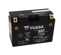 Yuasa YT9B-BS Factory Activated Maintenance-Free Battery, 12V 8Ah - Black