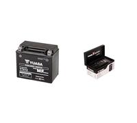 Yuasa YTX12 AGM Motorbike Battery & YCX1.5 1.5A Smart Charger Bundle