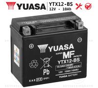 Yuasa YTX12-BS Battery 12V 10 Ah Arctic Cat DVX 250 2006 2007 2008 2009
