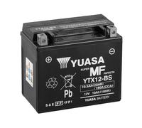 Yuasa YTX12-BS Motorcycle Motorbike Battery - 12V (No Acid Included)
