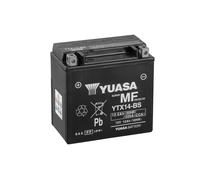 Yuasa Ytx14 12.6ah Battery 12v Silver unisex