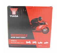 Yuasa Ytx14 12.6ah Battery 12v Silver unisex