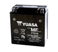 Yuasa YTX16-BS 12V 230 CCA Maintenance Free VRLA Motorbike Battery
