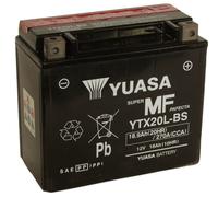 Yuasa Ytx20l-bs Agm Battery Silver unisex
