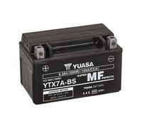 Yuasa YTX7A-BS(WC) Motorcycle Battery AGM Series Silver 5 Year Warranty
