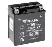 Yuasa YTX7L-BS Motorcycle Battery 6Ah - 12V 6Ah