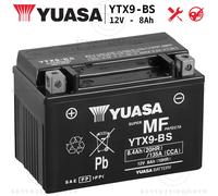 Yuasa YTX9-BS Sealed Battery 12V 8Ah Honda CB/CB 500 S 1994-2003