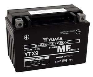 YUASA YTX9 W/C Maintenance Free Battery