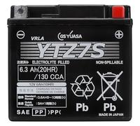 Yuasa YTZ 7 S Battery Maintenance Free (AGM) Fantic HP-Wild 300: Year of Manufacture 2003-2005