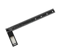 Yuattory 45 °/90 ° Multifunctional Right Angle Ruler Carpentry High Precision Industrial Grade Position Marking Right Angle Ruler