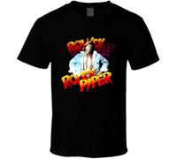 YUBANG Rowdy Roddy Piper Retro Wrestling T Shirt Black XL