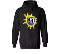 YUBANG Screamadelica Primal Scream Rock Men Women Unisex Top Hoodie Sweatshirt Black L