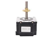 YUBAOLI 300MM Copper Nut Lead for machine and Printer Stepper Motor - High Torque, Low Speed, 2/4/8mm Lead, 41mm Length, 1PCS(150mm 23hs4128s-t8x4)