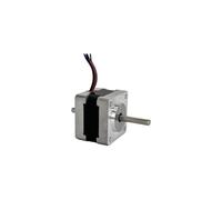 YUBAOLI High Torque 4-Wire Stepper Motor 28mm, 12N.cm Holding Torque, 1A Current, 1.8° Step Angle, Dual Output Shaft