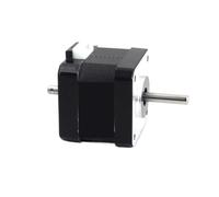 YUBAOLI High Torque Double Shaft Stepper Motor 0.28N 0.4N 0.55N 0.7N 1.5A 4-Lead for Precision Control in Printers and Automation(0.55N.m)