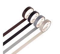 YUBBAEX Natural Color Washi Tape Pastel Scrapbook Tape Sticky Paper Tape for Bullet Journal, Decorative Craft, Gift Wrapping, Scrapbooking (5-Cool Colors)