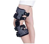 YUBDBFKAI Hinged Knee Brace Support,Hinged Knee Brace Support for prevention of the knee joint from degeneration, Universal size, Sold as Single Unit,Black,Right