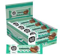 Yubi Caramel - 12 Pack - Protein Bars - 99 Calories, High Protein, High Fibre, Low Sugar, Gluten Free and Dairy Free - Healthy Snacks/Nutrition Bar - Chocolate Bars - 420g