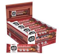 Yubi Fudge Brownie - 12 Pack - Protein Bars - 99 Calories, High Protein, High Fibre, Low Sugar, Gluten Free and Dairy Free - Healthy Snacks/Nutrition Bar - Chocolate Bars - 420g