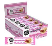 Yubi Raspberry Ripple - 12 Pack - Protein Bars - 99 Calories, High Protein, High Fibre, Low Sugar, Gluten Free and Dairy Free - Healthy Snacks/Nutrition Bar - Chocolate Bars - 420g
