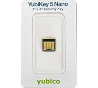 Yubico 5060408461457 YubiKey 5 Nano USB password manager stick Bla...