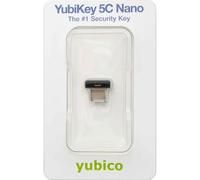 Yubico 5060408461518 YubiKey 5C Nano USB password manager black gold