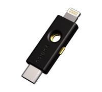 Yubico - YubiKey 5Ci - Two-factor authentication (2FA) security key for Android/PC/iPhone, dual connectors for Lighting/USB-C, FIDO certified