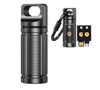 Yubikey Protector Case for 5/5C NFC Multi-Key Secure Storage Waterproof & Shockproof Portable for Travel & Outdoor Black