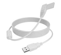 Yubunt Replacement for Infinity Pump Charger -10Feet USB Power Cable is Compatible with Moog Zevex Enteralite Infinity Pump (White)