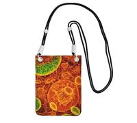 YUBVCF Adherent Eukaryotic Cells Printing Small Phone Crossbody Shoulder Holsters Bag,Fits All Cell Phones,Use For Running,Walking,Biking