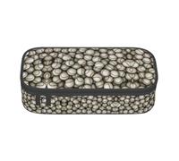 YUBVCF Baseball Cute Pencil Case Organizer for Student Boys Girls,Large Capacity Multi-Slot Durable Pen Box