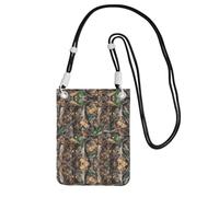 YUBVCF Cold Tree Camouflage Printing Small Phone Crossbody Shoulder Holsters Bag,Fits All Cell Phones,Use For Running,Walking,Biking