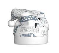 YUBVCF Cute Dachshund Dog Printing Promotion Merry Christmas,Theme Bucket Hat, Cute Sun Caps For Adults Stage Performances