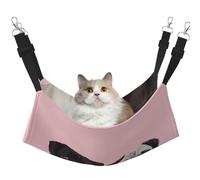 YUBVCF Funny Animal Pug Dog Soft Pet Bed Fit Ferret,Kitten,Puppy,Small Dog,Adjustable Strap