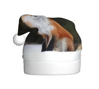 YUBVCF Funny Fox Printing Promotion Merry Christmas,Theme Bucket Hat, Cute Sun Caps For Adults Stage Performances