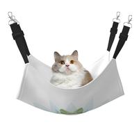 YUBVCF Funny Yoga Frog Soft Pet Bed Fit Ferret,Kitten,Puppy,Small Dog,Adjustable Strap