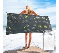 YUBVCF Graffiti Skateboard Microfiber Sports Towel-Quick Dry Towel,Soft Camping Absorbent Towels