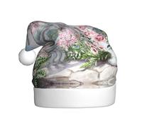YUBVCF Paris Eiffel Tower With Flowers Printing Promotion Merry Christmas,Theme Bucket Hat, Cute Sun Caps For Adults Stage Performances