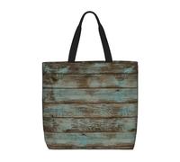 YUBVCF Rustic Old Barn Wood Daily Needs Tote Bag For Women, Large-Capacity Shoulder Bag Top Handle Handbag For Travel, Work